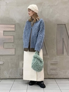 Ray BEAMSさん（レディース・160cm）の冬コーディネート