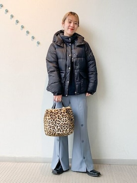 Ray BEAMSさん（レディース・160cm）の冬コーディネート