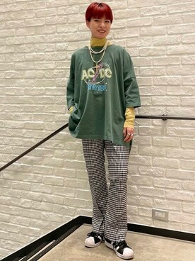 Ray BEAMSさん（レディース・164cm）の冬コーディネート