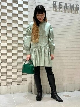 Ray BEAMSさん(レディース・163cm)の冬コーディネート