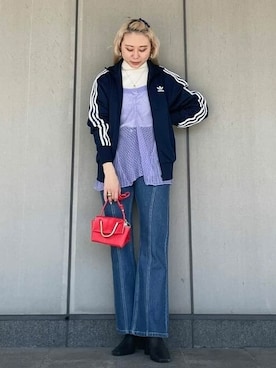 Ray BEAMSさん（レディース・154cm）の冬コーディネート