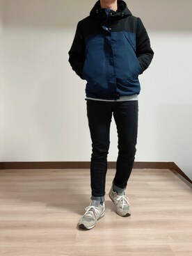 「８(eight)（エイト）のアイテム（ジャケット/アウター）」を使った、41さん（メンズ・160cm）の冬コーディネート