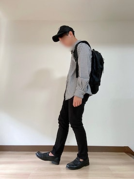 「ラブアンドピース2020」｜「アイテム（チノパンツ）」を使った、41さん（メンズ・160cm）の秋コーディネート