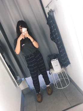 「puma by rhianna」｜Hinaさん（レディース・157cm）の夏コーディネート