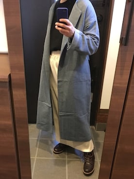 「C.ali（カリ）のアイテム」を使った、あおさん（レディース・161cm）の冬コーディネート