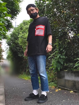 「ENTRA（エントラ）のアイテム」を使った、おっくんさん（メンズ・168cm）の春コーディネート