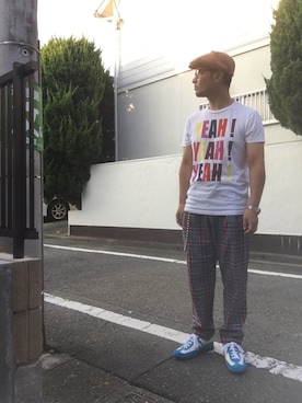 「DI MELLA（ディメッラ）のアイテム」を使った、Kouichiさん（メンズ・168cm）の夏コーディネート