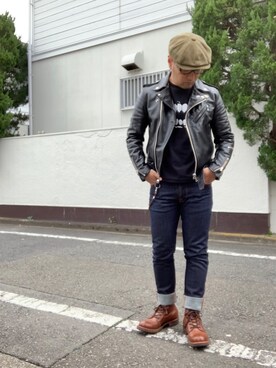 Nudie Jeans（ヌーディージーンズ）の「Tilted Tor / Dry Pure Navy 