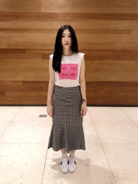 Zooeyさん（レディース・165cm）の夏コーディネート