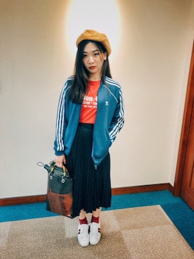 「TESTIFY（テスティファイ）のアイテム」を使った、Zooeyさん（レディース・165cm）の秋コーディネート