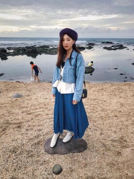 「TESTIFY（テスティファイ）のアイテム」を使った、Zooeyさん（レディース・165cm）の秋コーディネート