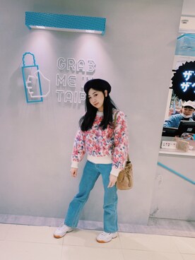 「TESTIFY（テスティファイ）のアイテム」を使った、Zooeyさん（レディース・165cm）の冬コーディネート