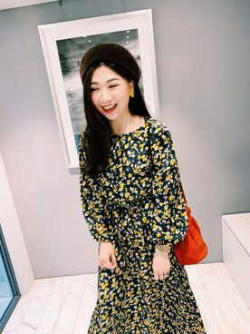 「TESTIFY（テスティファイ）のアイテム」を使った、Zooeyさん（レディース・165cm）の春コーディネート