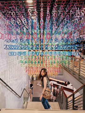 「FLOVE（フローブ）のアイテム」を使った、Zooeyさん（レディース・165cm）の夏コーディネート