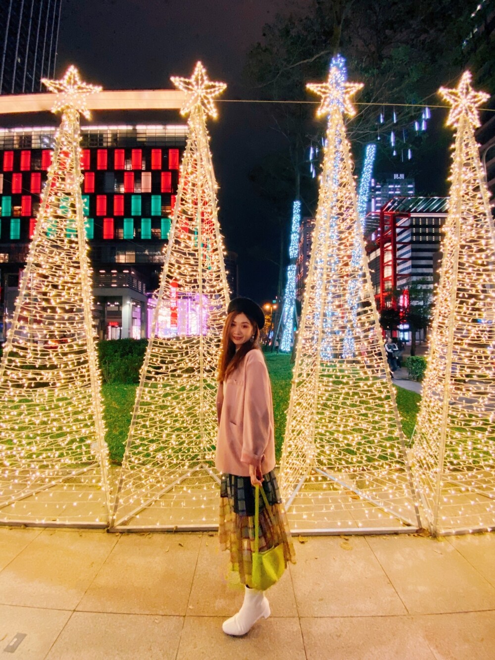 「ootd、outfit、wiwt、TESTIFY、oldskool、vintage、90’s、KBF+、Xmas、Taiwan」｜「TESTIFYのアイテム（帽子、ブルー系）」を使った、Zooeyさん（レディース・165cm）の冬コーディネートの1枚目の写真