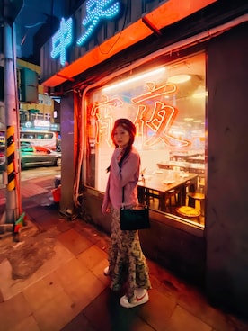 「TESTIFY（テスティファイ）のアイテム」を使った、Zooeyさん（レディース・165cm）の冬コーディネート