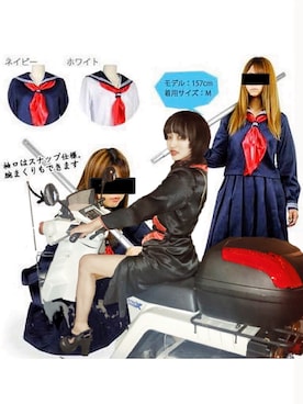 「バイク」｜𝓚𝓸𝓽𝓸𝓶𝓲さん（レディース・152cm・20代）の夏コーディネート