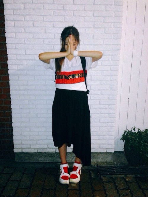 こ Nikeのバングル リストバンドを使ったコーディネート Wear