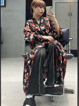 「アイテム（ワンピース/ドレス）」を使った、ハルカさん（レディース・162cm・10代）の夏コーディネート