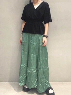 ハルカさん（レディース・162cm）の夏コーディネート