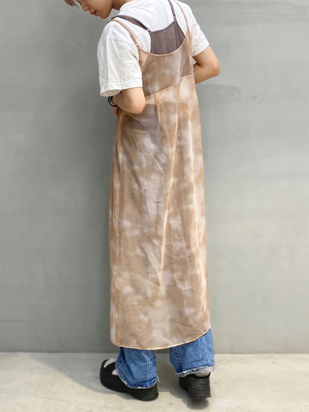 STUDIOUS（ステュディオス）の「【STUDIOUS】タイダイプリント  