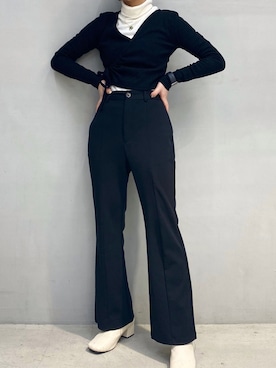 「VRIA CHARME（バリアシャルム）のアイテム」を使った、ハルカさん（レディース・162cm）の春コーディネート