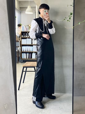 「HELK（ヘルク）のアイテム（ワンピース/ドレス）」を使った、ハルカさん（レディース・162cm）の夏コーディネート