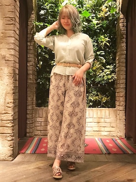 Hachaさん（レディース・163cm）の春コーディネート