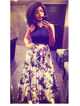 「UNKNOWN.（アンノウン）のアイテム（ワンピース/ドレス）」を使った、Kimberly Rodriguezさん（レディース・160cm）の春コーディネート