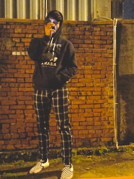 「roots（ルーツ）のアイテム」を使った、cheng1012さん（メンズ・181cm）の秋コーディネート