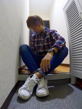 「Gopro」｜しんたろうさん（メンズ・176cm）の秋コーディネート