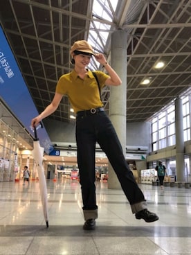 「TITE IN THE STORE（ティテ　インザ　ストア）のアイテム」を使った、あめみやさん（レディース・170cm）の夏コーディネート