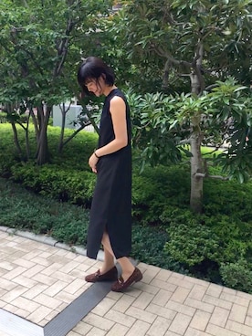 「TITE IN THE STORE（ティテ　インザ　ストア）のアイテム」を使った、あめみやさん（レディース・170cm）の夏コーディネート