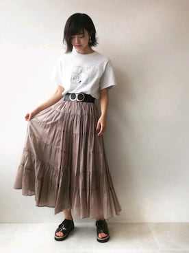 あめみやさん（レディース・170cm）の夏コーディネート