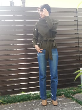あめみやさん(レディース・170cm)の秋コーディネート