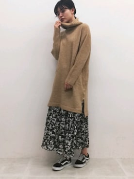 あめみやさん（レディース・170cm）の冬コーディネート