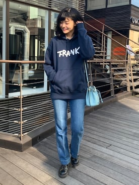 あめみやさん（レディース・170cm）の冬コーディネート