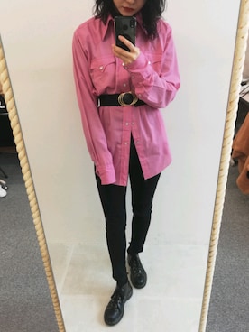 あめみやさん（レディース・170cm）の冬コーディネート