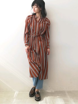 「TITE IN THE STORE（ティテ　インザ　ストア）のアイテム」を使った、あめみやさん（レディース・170cm）の冬コーディネート