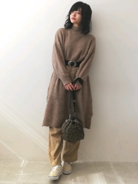 「TITE IN THE STORE（ティテ　インザ　ストア）のアイテム」を使った、あめみやさん（レディース・170cm）の冬コーディネート