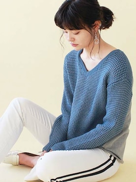 「TITE IN THE STORE（ティテ　インザ　ストア）のアイテム」を使った、あめみやさん（レディース・170cm）の春コーディネート