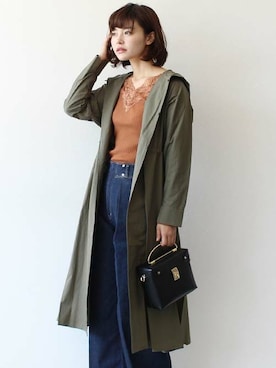 「TITE IN THE STORE（ティテ　インザ　ストア）のアイテム」を使った、あめみやさん（レディース・170cm）の春コーディネート