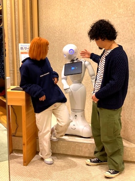 「POINTER（ポインター ）のアイテム」を使った、aさん（レディース・148cm）の冬コーディネート