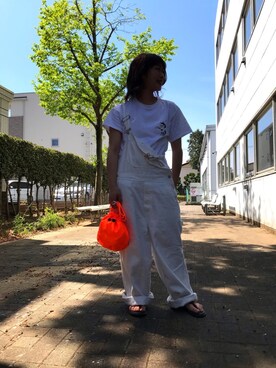 ayana hayashiさんの「NAPRON / ネオン ミニ ペイシェント バッグ」を使ったコーディネート