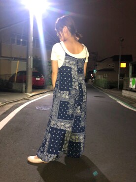 「BEAMS BOY（ビームスボーイ）のBEAMS BOY / カンフー シューズ（その他シューズ）」を使った、aさん（レディース・148cm）の春コーディネート