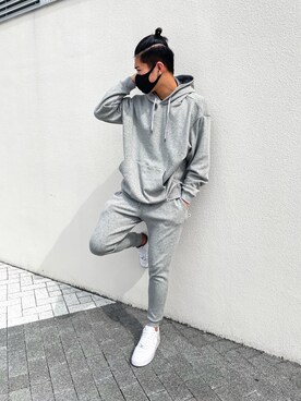 「NIDO（ニド）のアイテム（パンツ）」を使った、yutp1031さん（メンズ・177cm）の春コーディネート