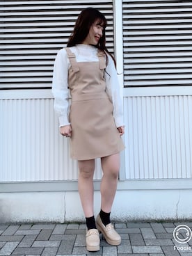 ˙˚ʚErikaɞ˚˙さん（レディース・157cm）の春コーディネート