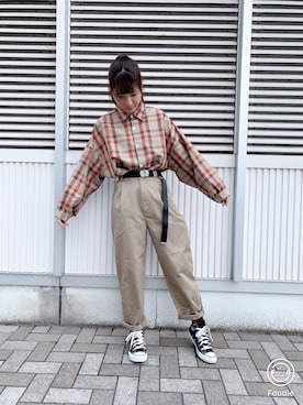 ˙˚ʚErikaɞ˚˙さん(レディース・157cm)の春コーディネート