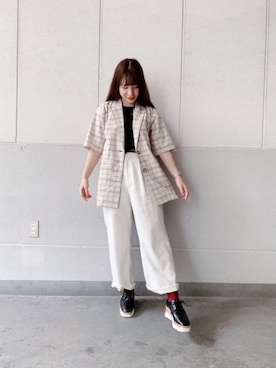 ˙˚ʚErikaɞ˚˙さん（レディース・157cm）の春コーディネート