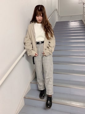 ˙˚ʚErikaɞ˚˙さん(レディース・157cm)の春コーディネート